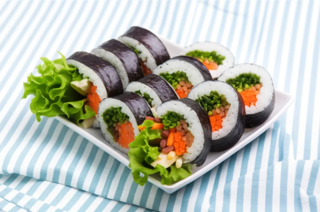 어수리나물 김밥, 맛은 물론 건강까지 챙기는 선택일까요?