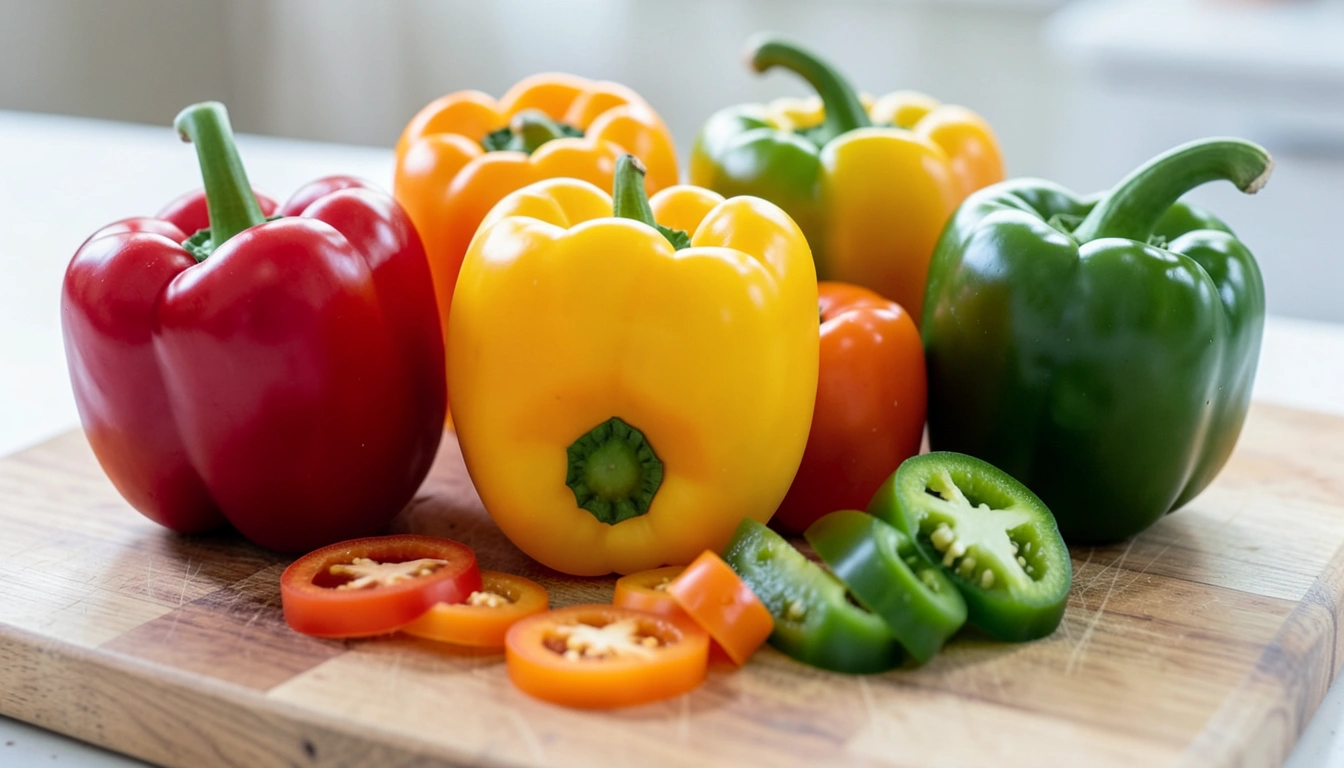색깔별 파프리카, 단순한 맛 차이 너머의 영양학적 비밀
