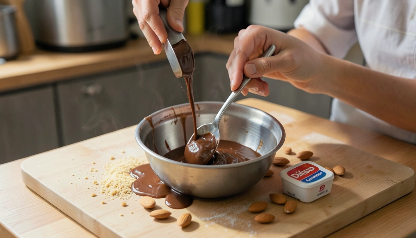 실패 없는 다이소 커버춰 초콜릿 템퍼링 노하우