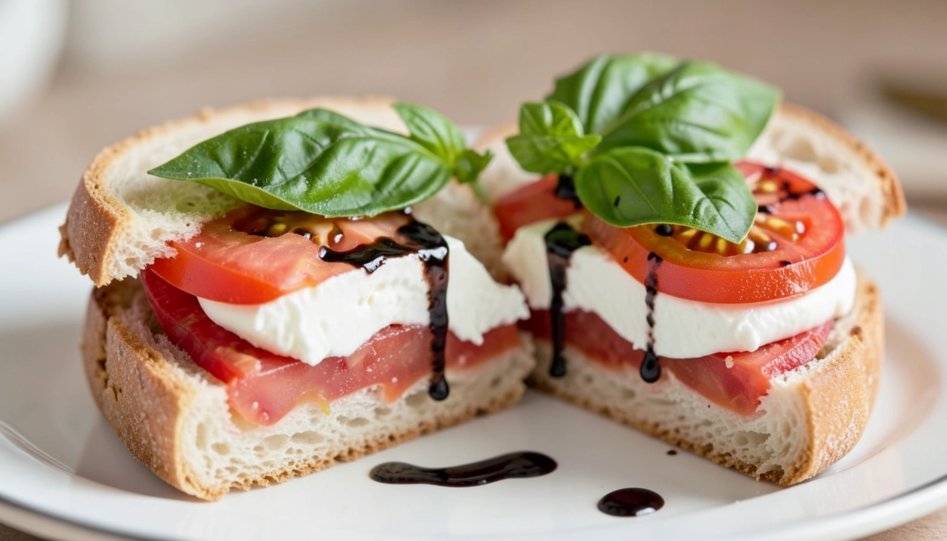 샌드위치 전문가의 비결: 카프레제 샌드위치 물기 잡는 노하우와 페어링 팁
