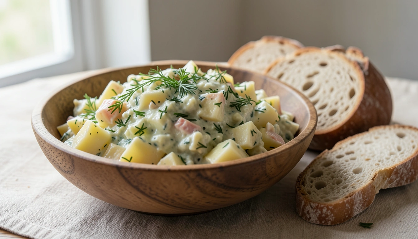 실패 없는 감자샐러드의 비밀: 재료 손질부터 보관까지