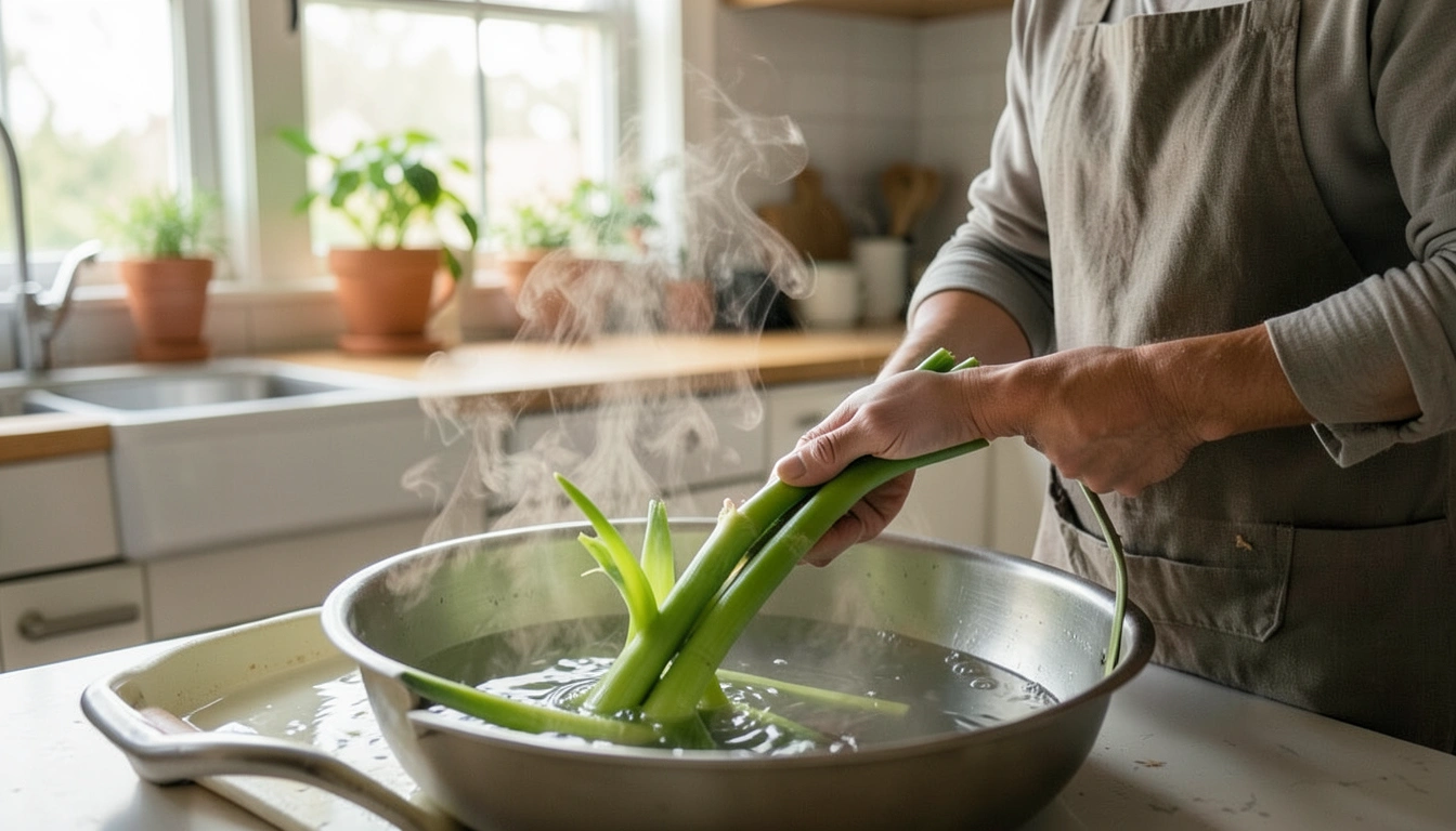 안전하고 맛있게! 원츄리나물 완벽 레시피와 독성 제거의 모든 것