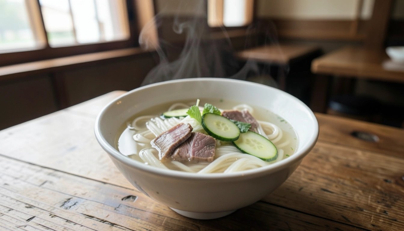 미식가의 선택! 온양 평양면옥 냉면과 환상의 짝꿍